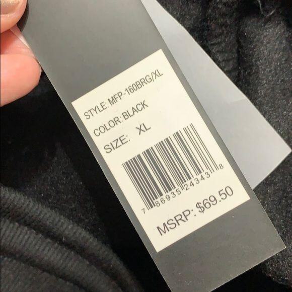 Galaxy by Harvic Mens Joggers Sweatpants Slim Fit Casual Athletic Black Red XL - Picture 8 of 10